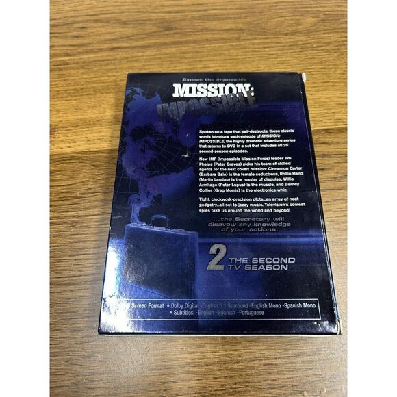 Mission: Impossible: The Second TV Season (DVD) 7 DVD Set - Picture 2 of 7